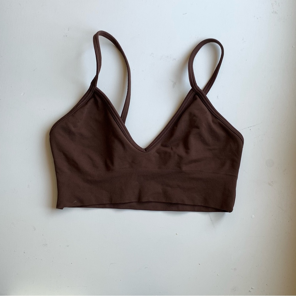 Skims Soft Smoothing Bralette Size XS cocoa